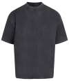 AM019 Anthem Distortion Washed T-Shirt Washed Black colour image